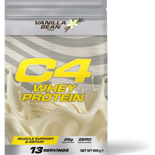 C4 Whey Protein Vanilla 13 Serve 449g