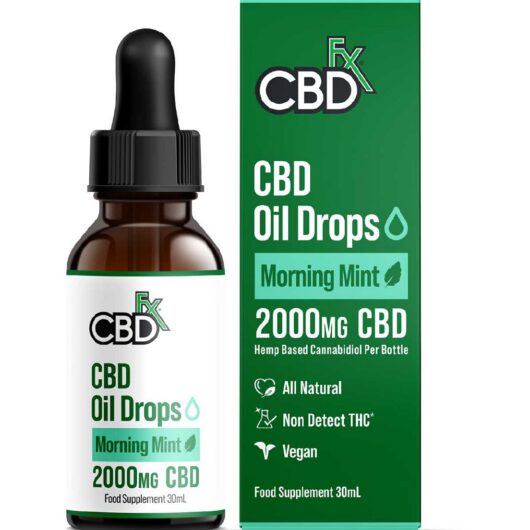 CBDfx Cbd Oil 2000Mg Morning Mint - 30ml
