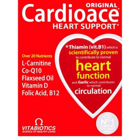 Cardioace Vitabiotics - 30 Tablets, Caps