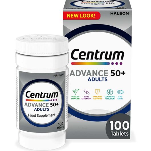 Centrum Advance 50+ Multivitamins & Minerals, 100 Tablets