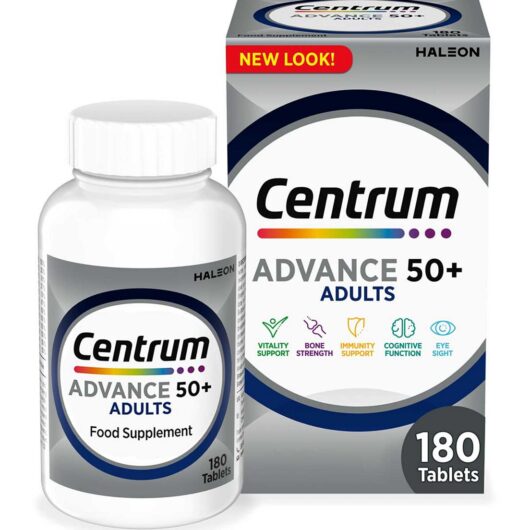 Centrum Advance 50+ Multivitamins & Minerals, 180 Tablets