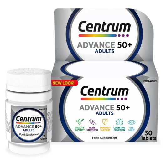 Centrum Advance 50+ Multivitamins & Minerals - 30 Tablets