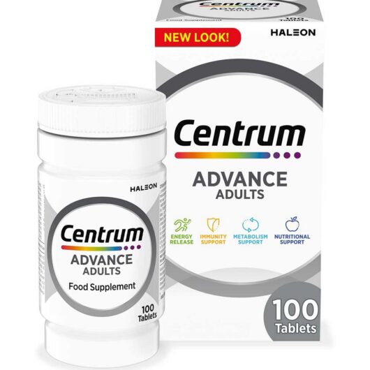 Centrum Advance Multivitamins & Minerals, 100 Tablets