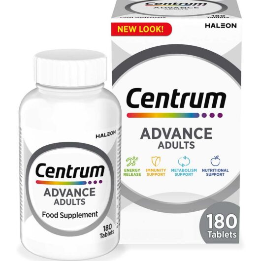 Centrum Advance Multivitamins & Minerals Supplement - 180 Tablets