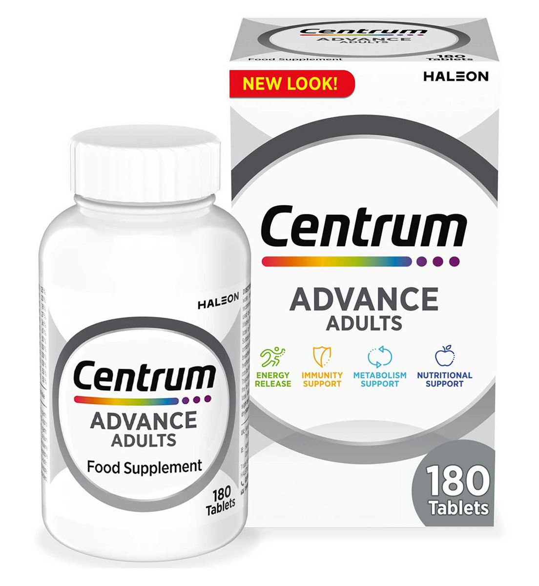 Centrum Advance Multivitamins & Minerals Supplement - 180 Tablets