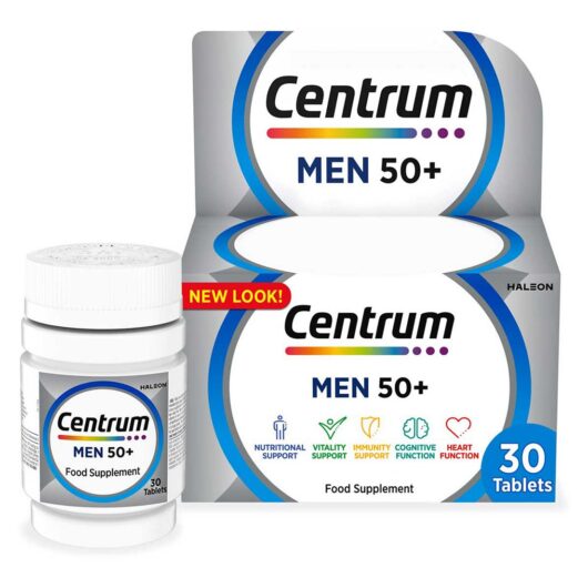 Centrum Men 50+ Multivitamins & Minerals - 30 Tablets