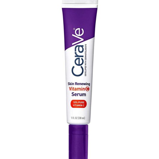 Cerave Skin Renewing 10% Pure Vitamin C Serum With Ceramides For Brighter & Smoother 30ml