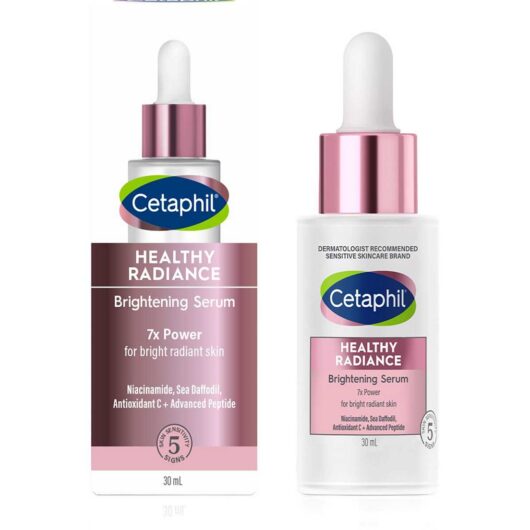 Cetaphil Healthy Radiance Brightening Serum With Niacinamide For Dark Spots, 30ml