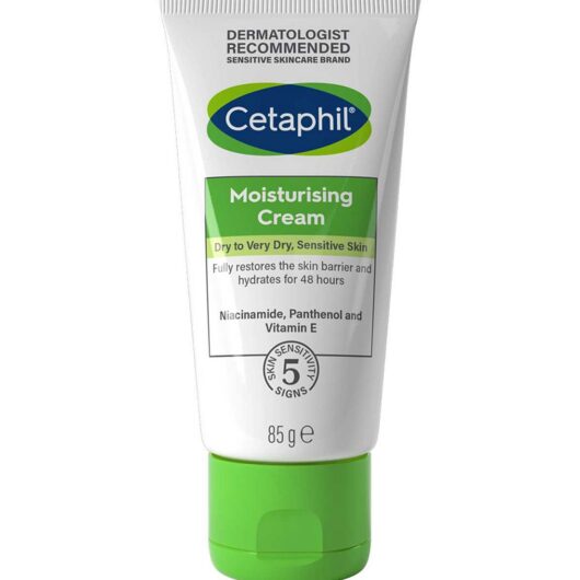 Cetaphil Moisturising Cream, Rich Face & Body Moisturiser For Dry Sensitive Skin 85g