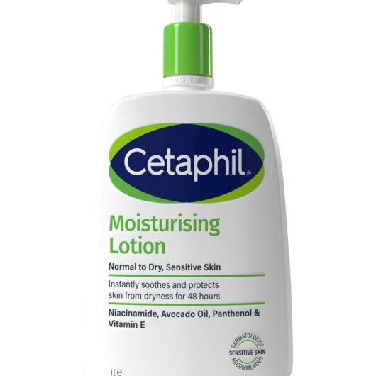 Cetaphil Moisturising Lotion, 1L, Face & Body Moisturiser For Sensitive Skin, Xl Family Size