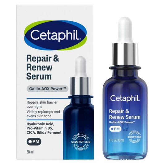 Cetaphil Repair & Renew (Pm) Evening Serum With Gallic-Aox Power™, Vitamin C Alternative, 30ml