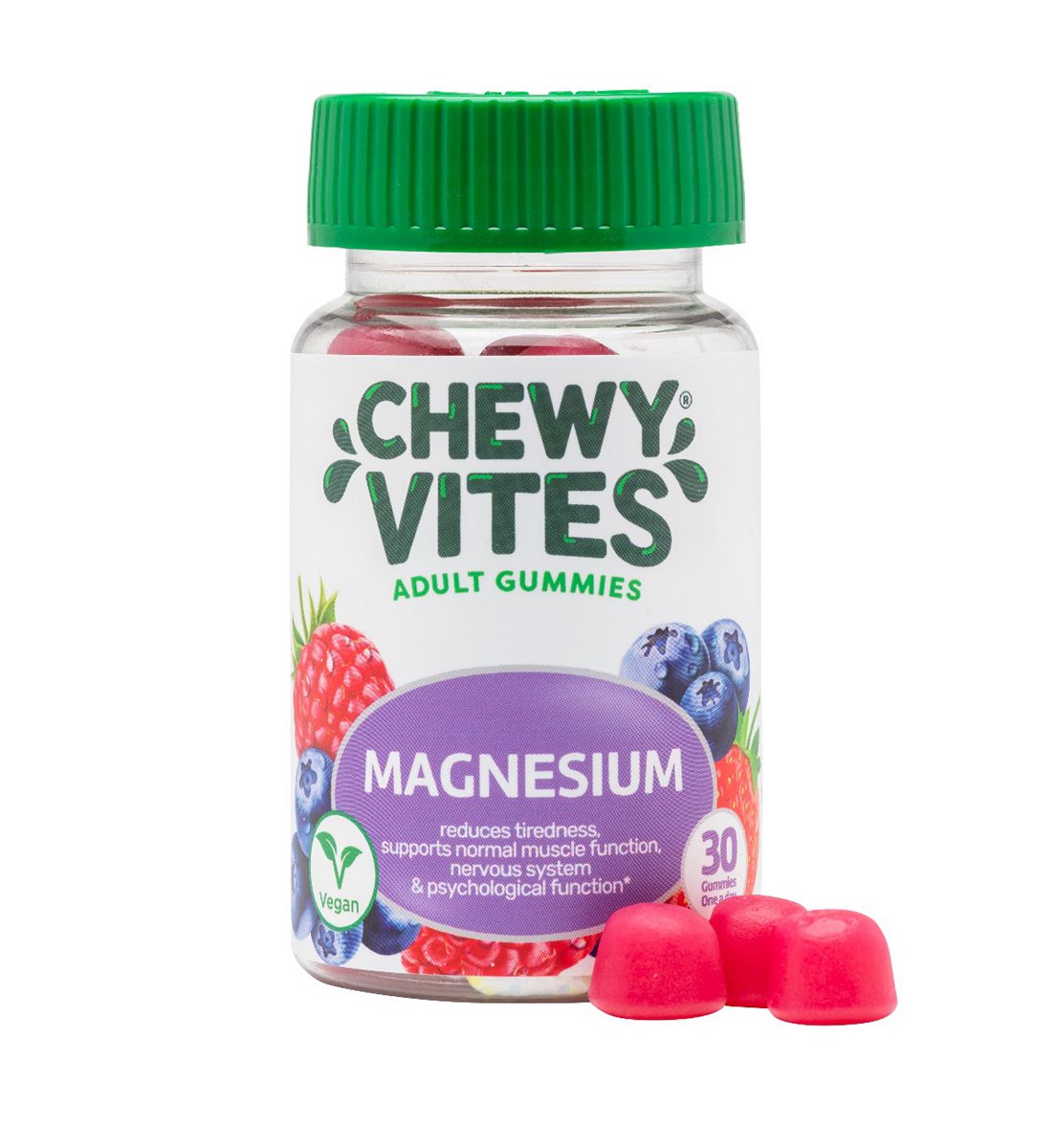 Chewy Vites Adults Magnesium Gummies 30S