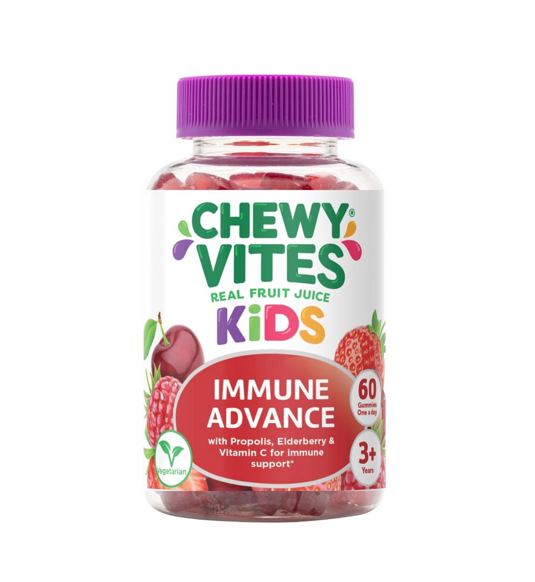 Chewy Vites Kids Immune Advance 60 Gummies