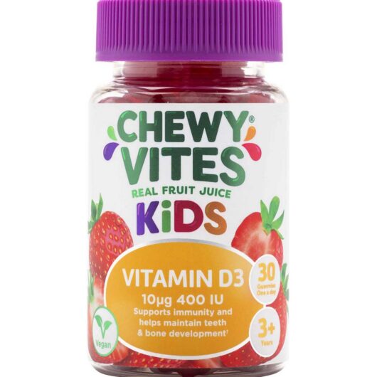 Chewy Vites Kids Vitamin D - 30 Gummies