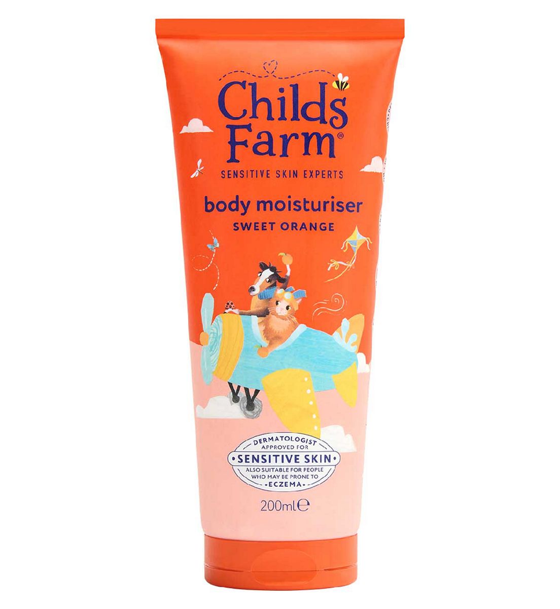 Childs Farm Sweet Orange Body Moisturiser200 Ml Gentle Hydrating Formula For Kids, Babies & Sensitive Skin, 200ml