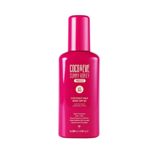 Coco & Eve Sunny Honey Protect Coconut Milk Body Lotion Spf50200 ml, 200ml