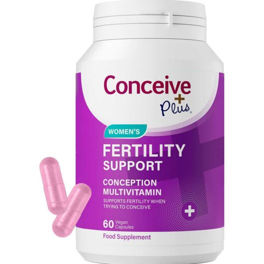 Conceive Plus Women's Fertility Support, Conception Vitamins, 60 Capsules