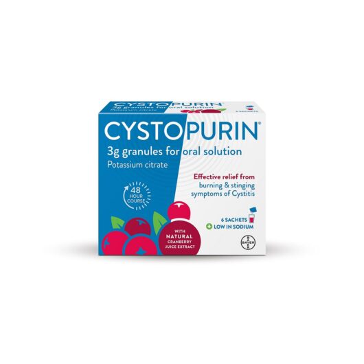 Cystopurin 3G Granules (Cystitis Relief) - 6 Sachets, Pack
