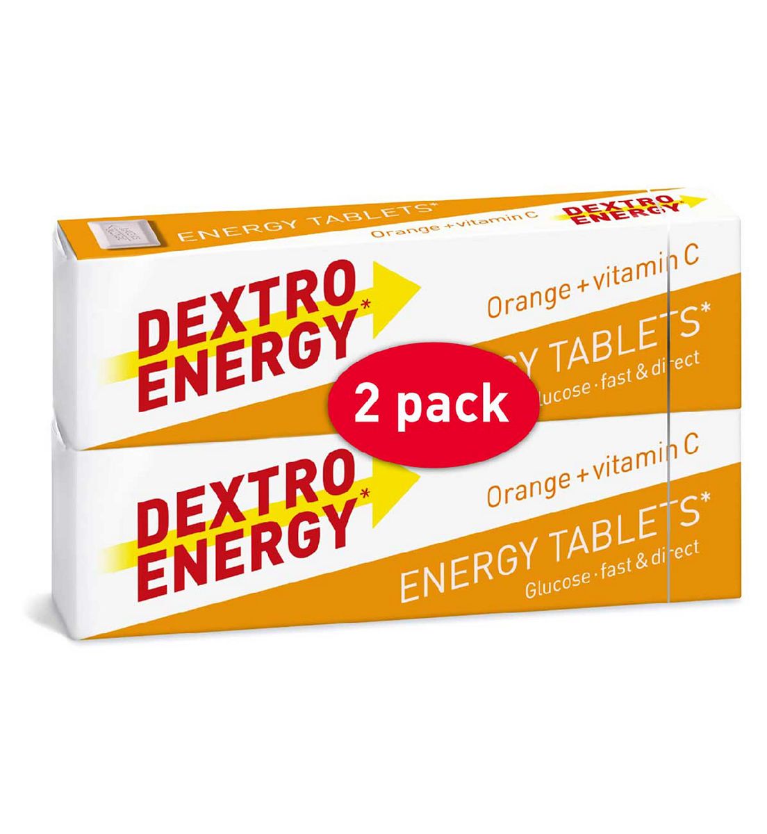 Dextro Energy Orange + Vitamin C 2 X 47G 28 Tablets