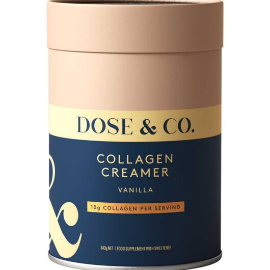 Dose & Co Collagen Creamer 340G Vanilla