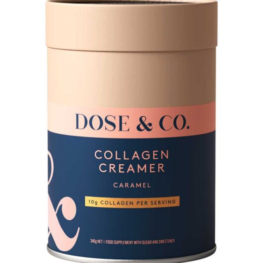 Dose & Co Collagen Creamer 340g - Caramel