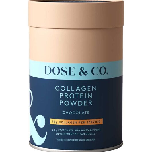 Dose & Co Collagen Protein 420g - Chocolate