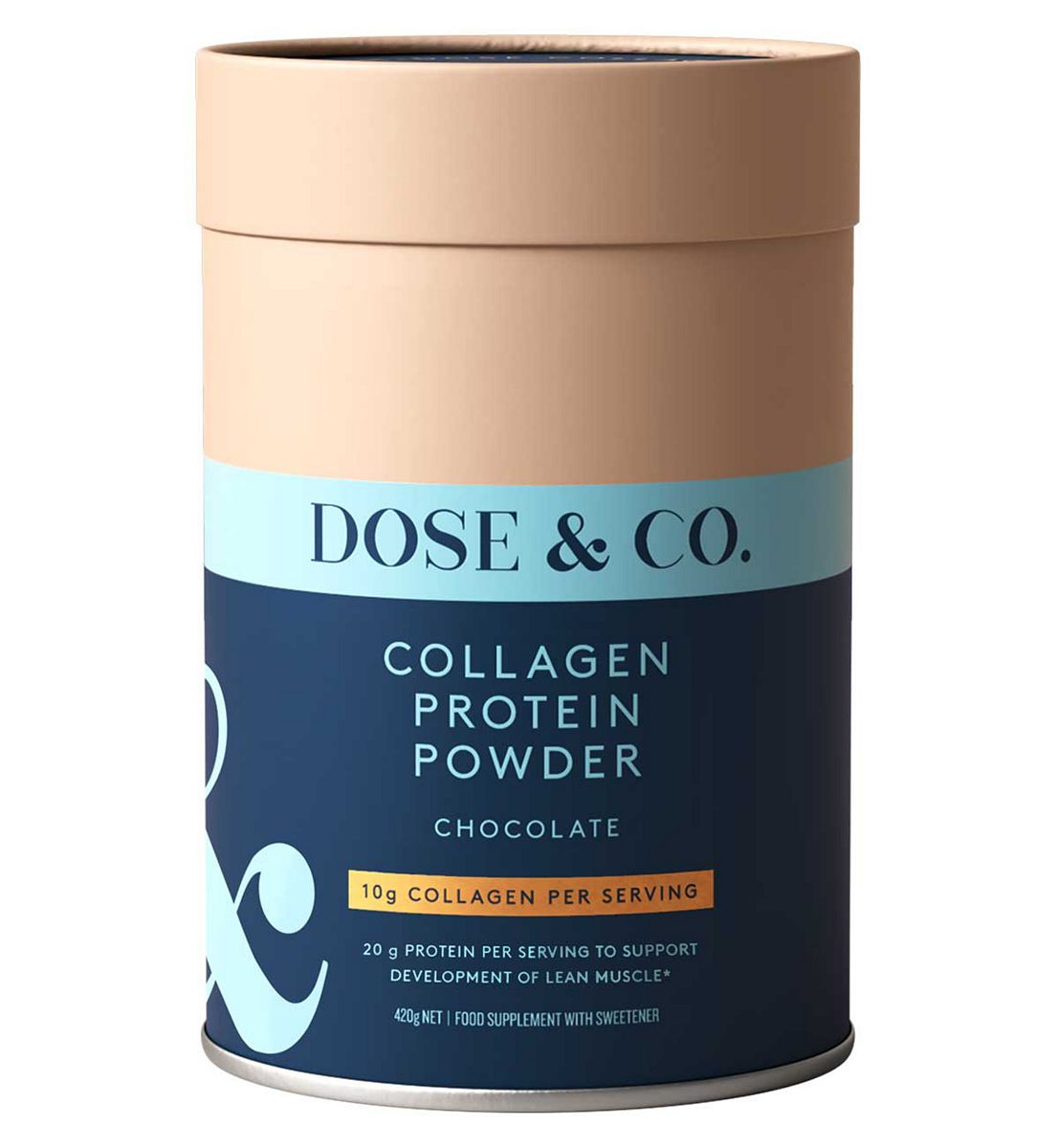 Dose & Co Collagen Protein 420g - Chocolate