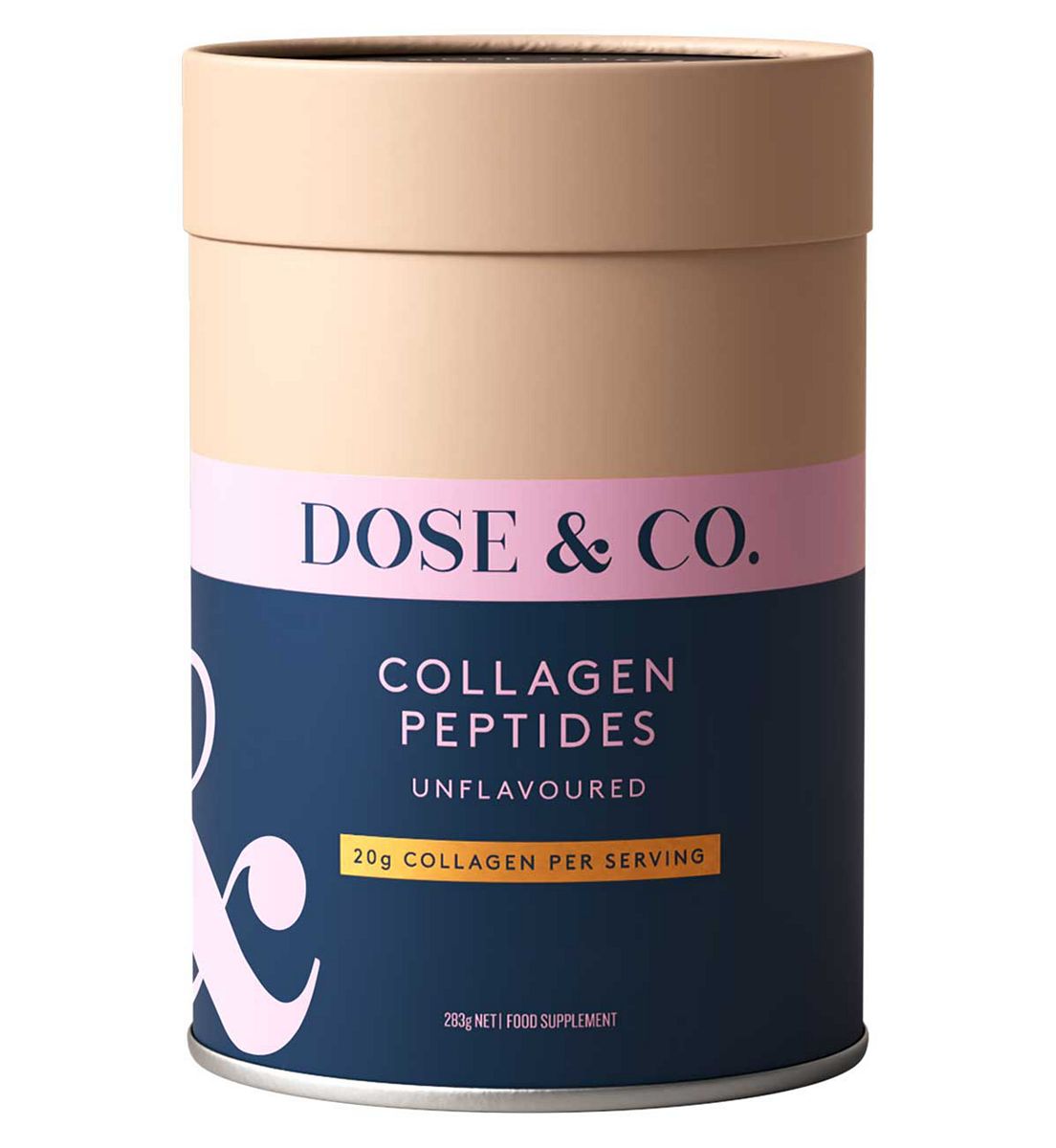 Dose & Co Pure Collagen Peptides 283G Unflavoured