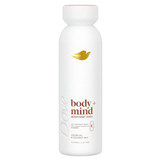 Dove Body + Mind Jojoba Oil & Coconut Milk Serum Wash 350ml
