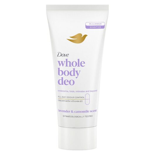 Dove Lavender & Camomile Whole Body Deodorant Cream 75ml