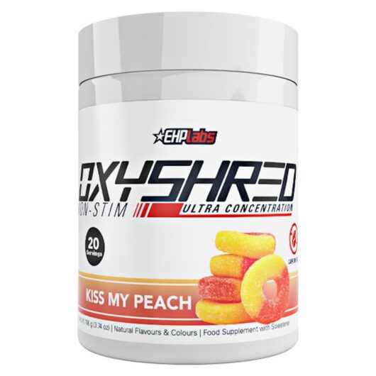 EHPLABS Oxyshred Non Stim Peach Pre Workout Powder 96g