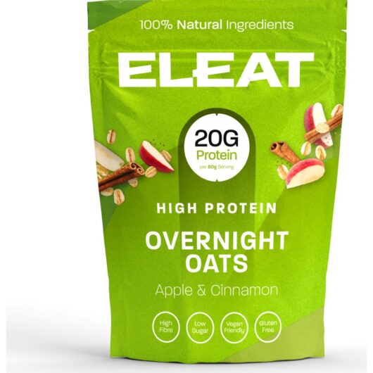 Eleat High Protein Oats Apple And Cinnamon 400g
