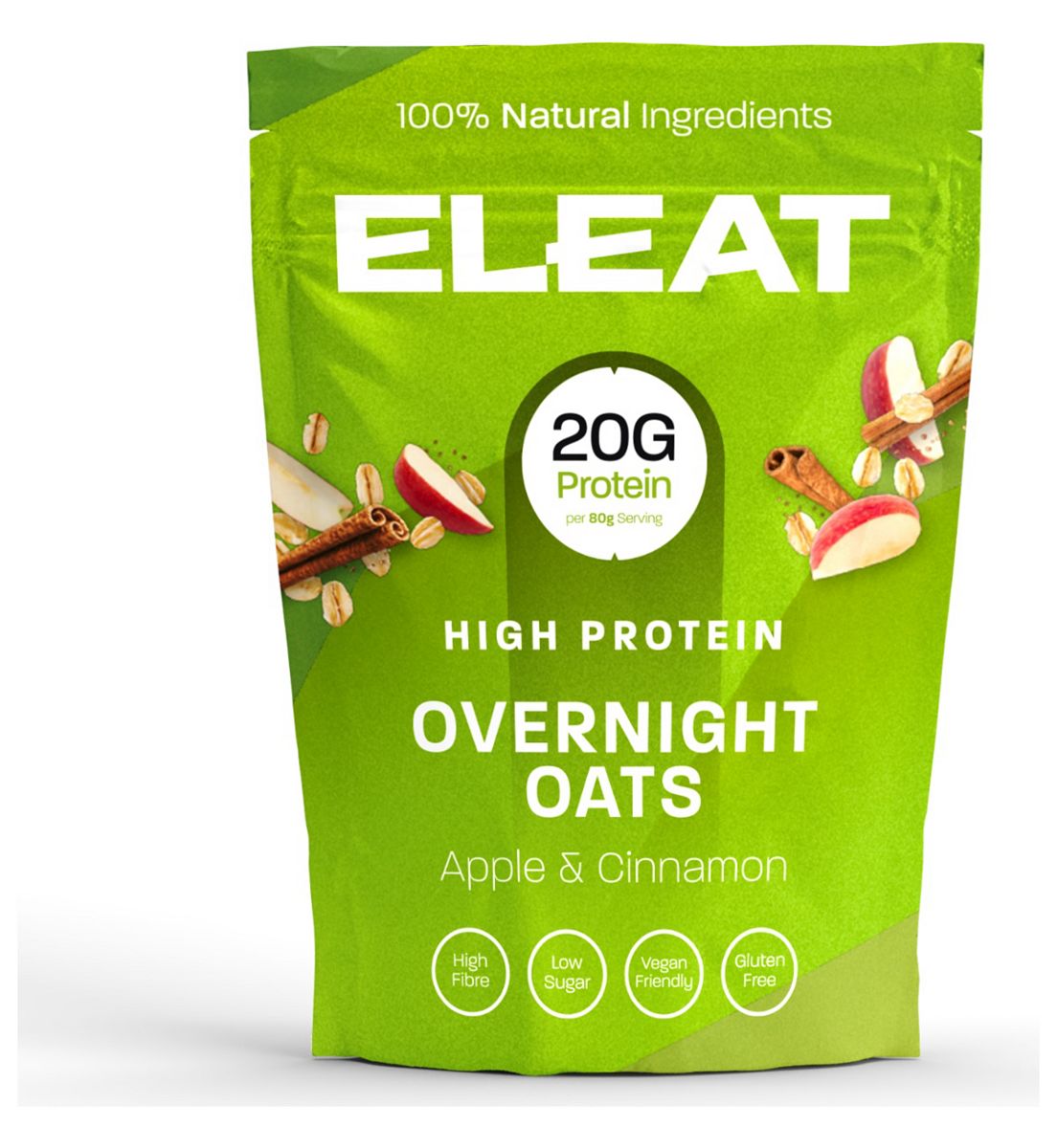 Eleat High Protein Oats Apple And Cinnamon 400g