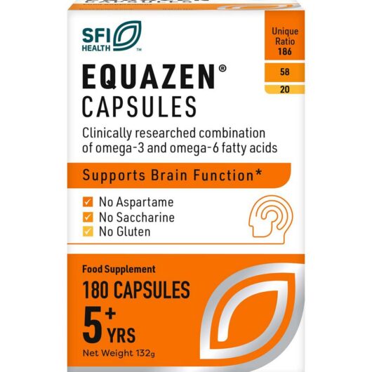 Equazen Capsules - Omega 3 & 6 Supplement 180