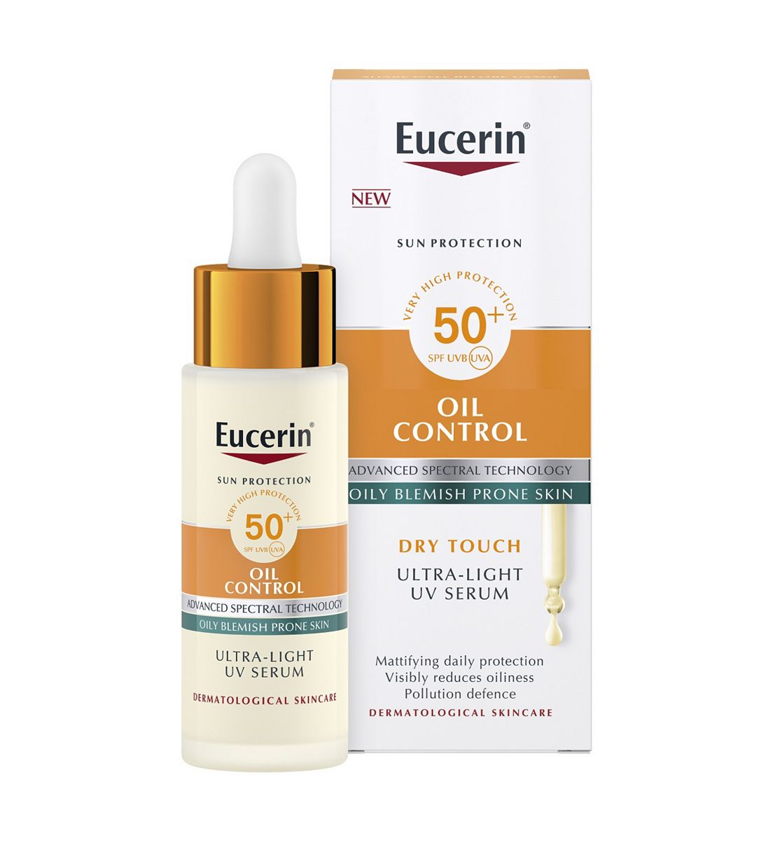 Eucerin Sun Oil Control Ultra-Light Daily Face Serum Spf50+ 30ml
