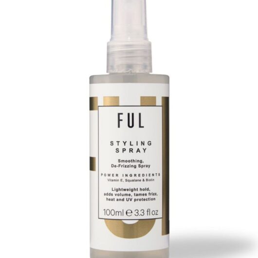 FUL Styling Spray 100Ml - Heat Protectant & Volumising Mist For Frizz-Free Daily