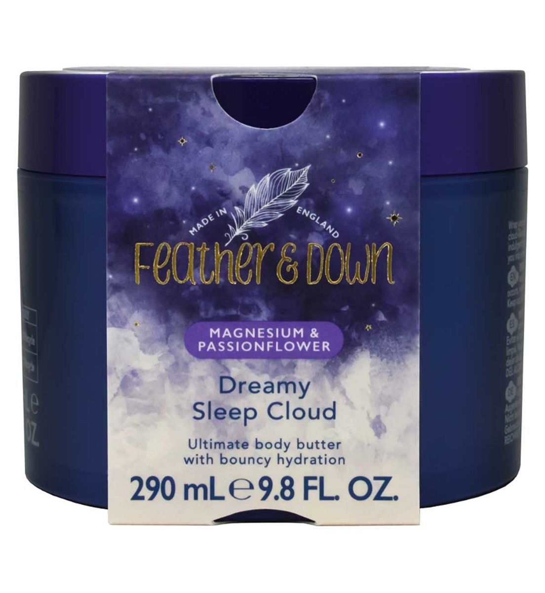 Feather & Down Magnesium & Passionflower Dreamy Sleep Cloud Body Butter 290ml