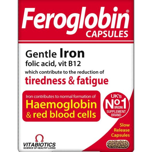Feroglobin Vitabiotics - 30 Capsules