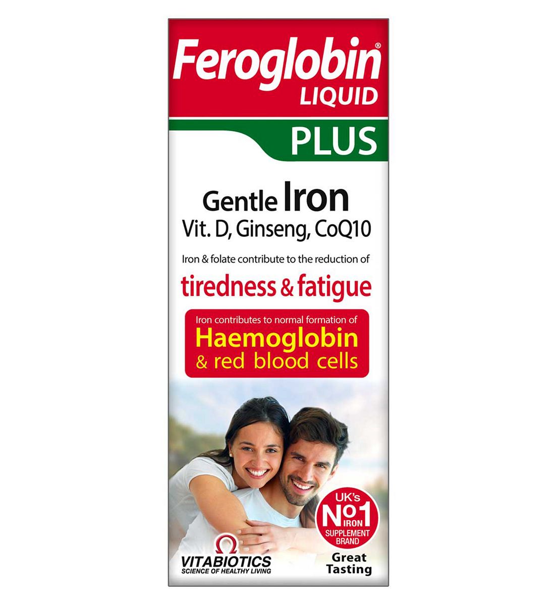Feroglobin Vitabiotics Liquid Plus -200 ml, 200ml