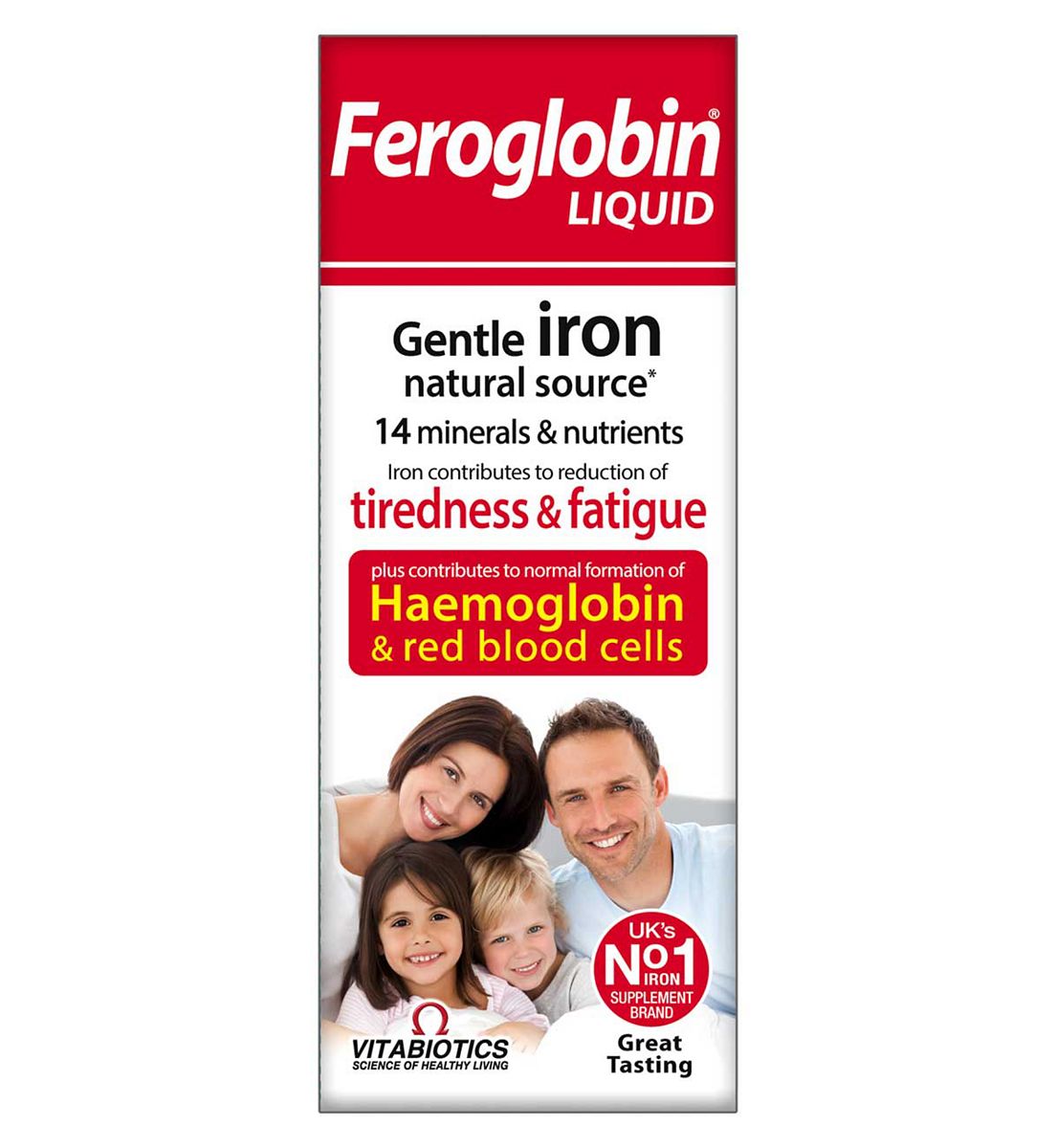 Feroglobin Vitabiotics Liquid200 ml, 200ml