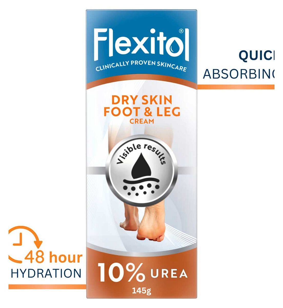 Flexitol Dry Skin Foot & Leg Cream 145g
