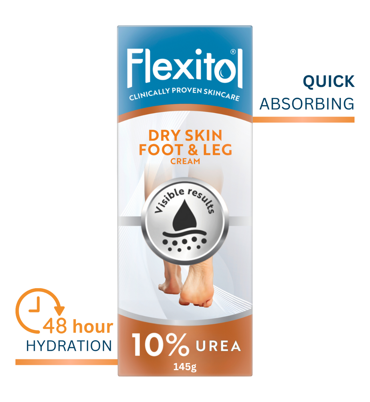Flexitol Dry Skin Foot & Leg Cream 145g