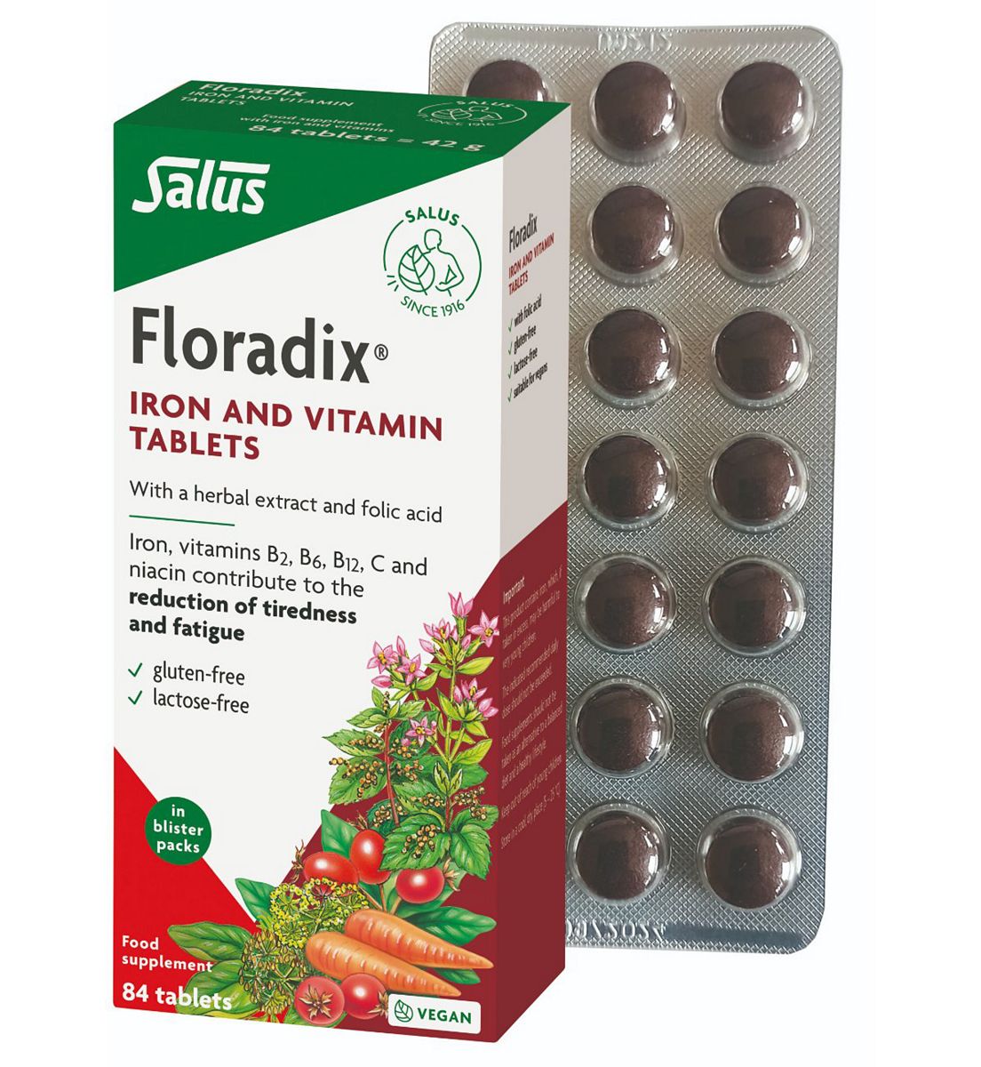 Floradix Iron & Tablets 84S