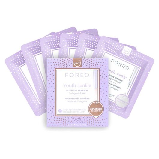 Foreo Youth Junkie Ufo™ Activated Intense Renewal Face Masks For Dry Skin With Fine Lines