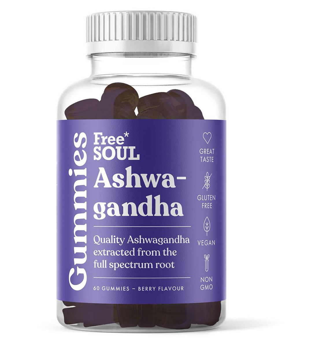 Free Soul Ashwagandha Gummies 60S