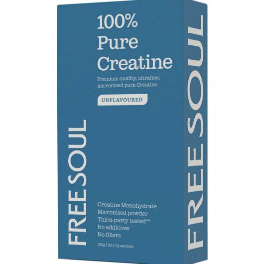 Free Soul Creatine Monohydrate Sachet 7 X 6g