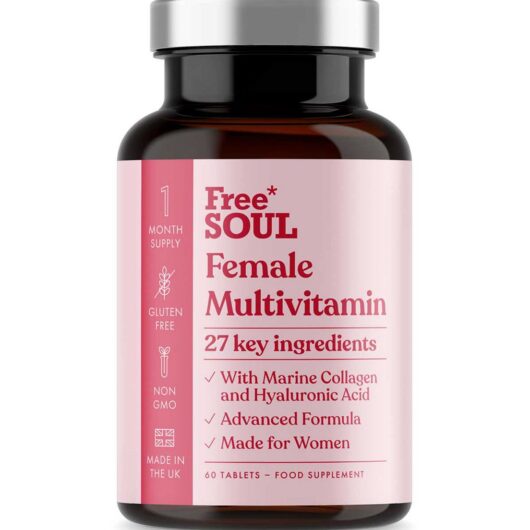 Free Soul Female Multivitamin With Collagen Tablets 60S