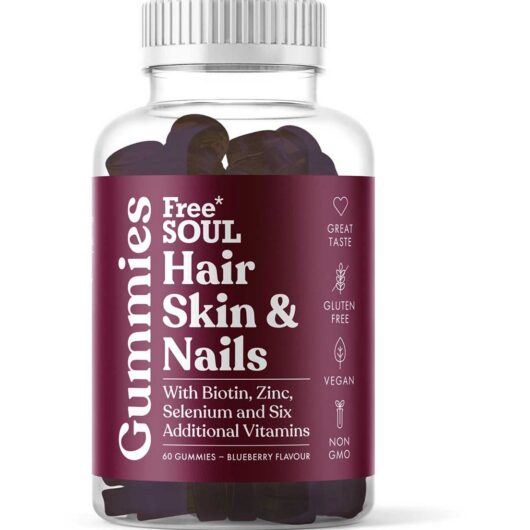 Free Soul Hair Skin And Nails Gummies 60S