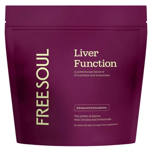 Free Soul Liver Function 120 Tablets