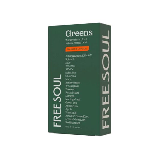 Free Soul Mango Greens 7 Sachets 9g
